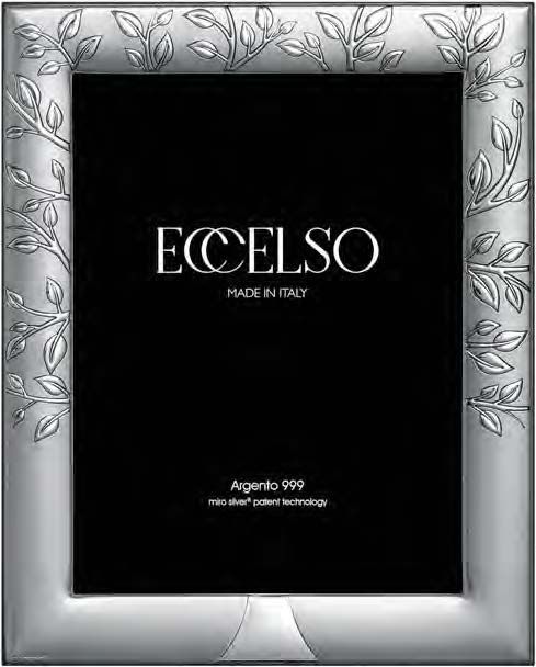 Eccelso Cornice Laminato Argento e Legno 18X24