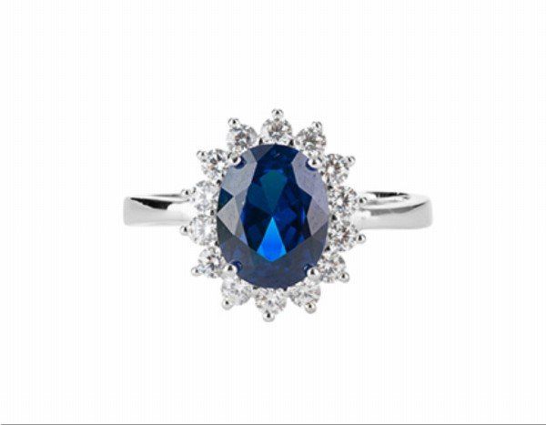 Anello pietra blu on sale