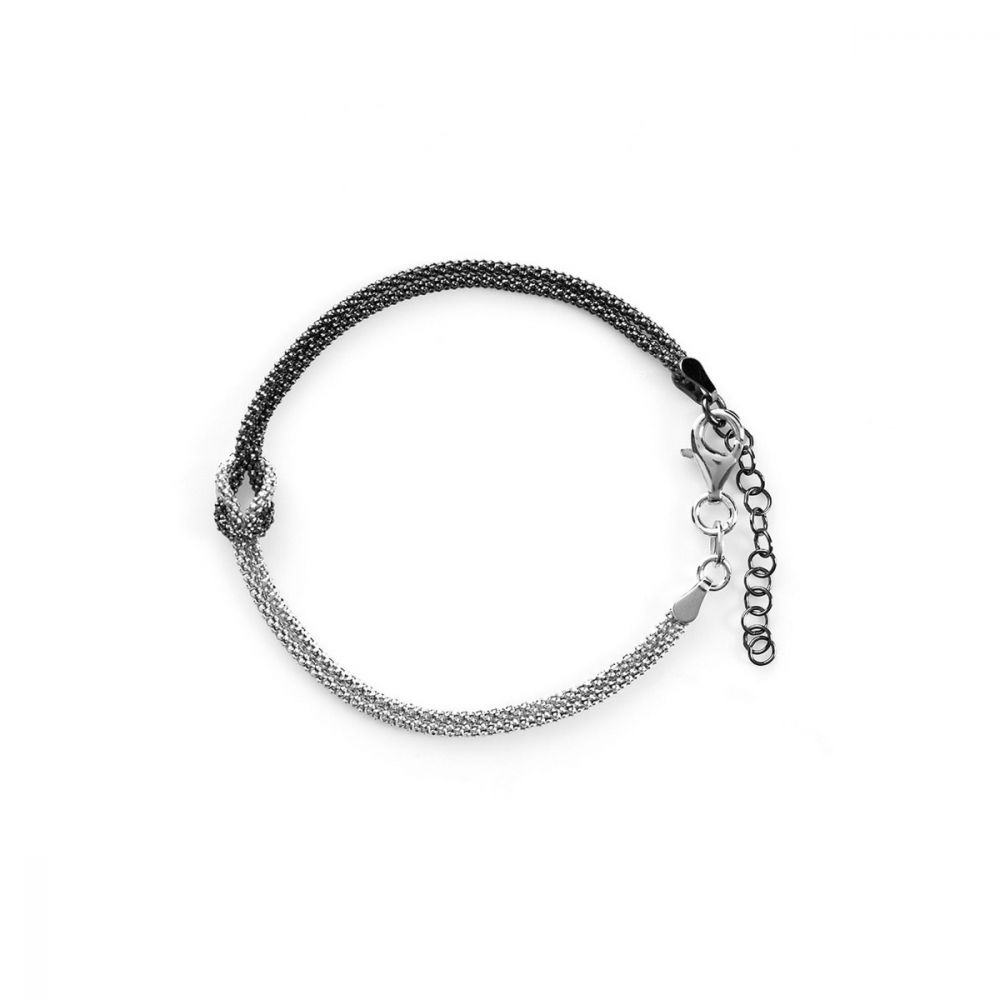 Chimiama Bracciale Donna Argento Rodio e Brunito