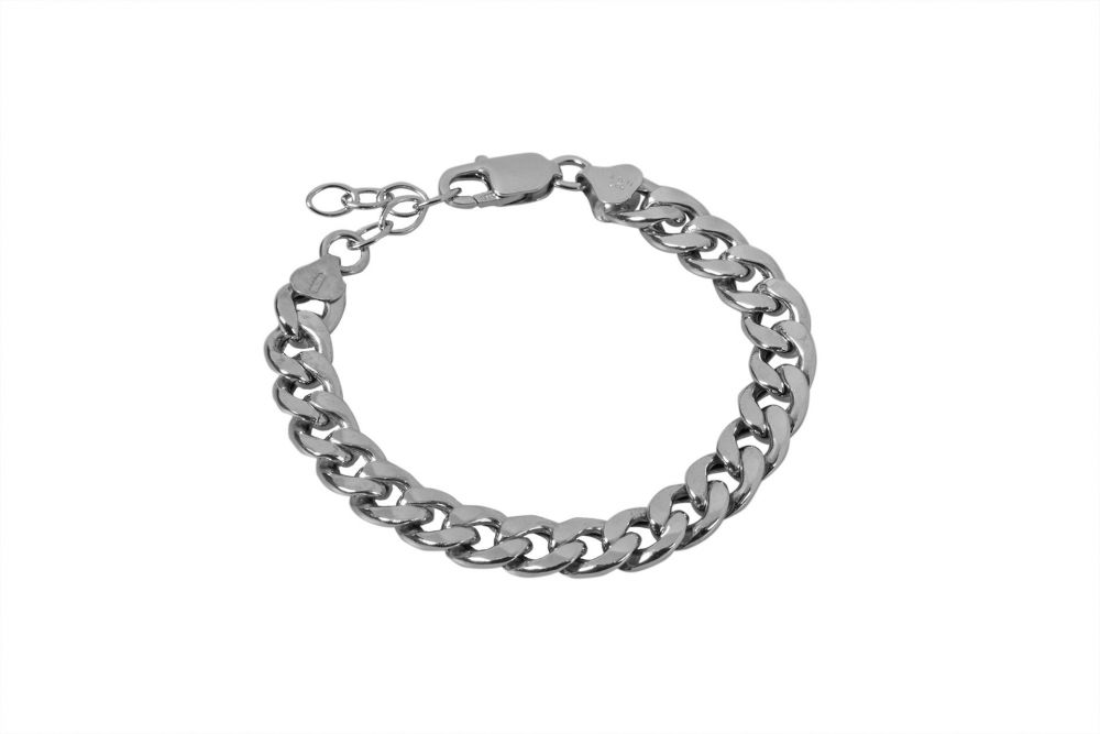Chimiama Bracciale Donna Argento Catena