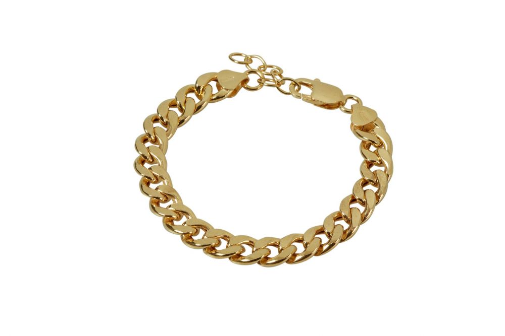 Chimiama Bracciale Donna Argento Gold Catena