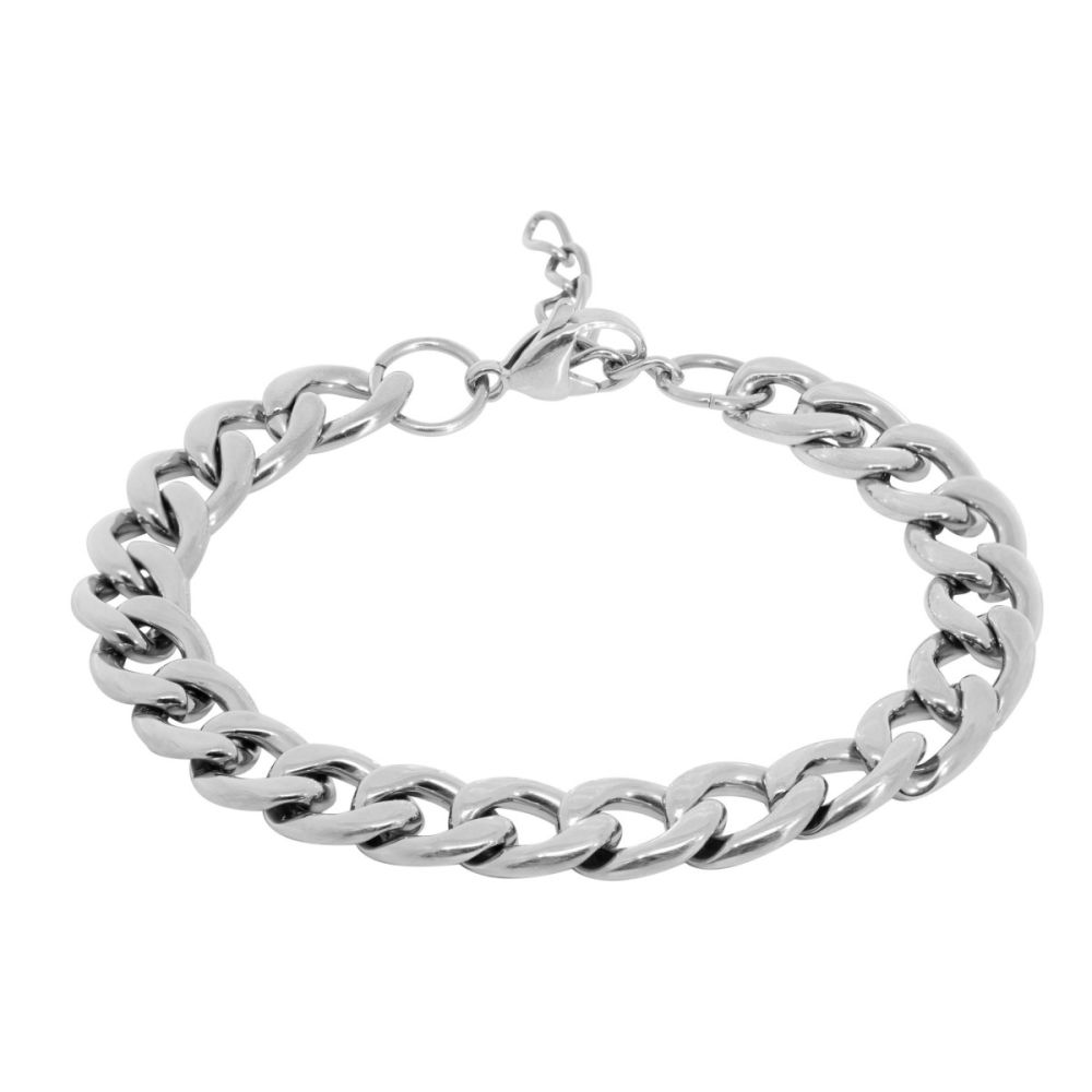 Chimiama Bracciale Catena Acciaio