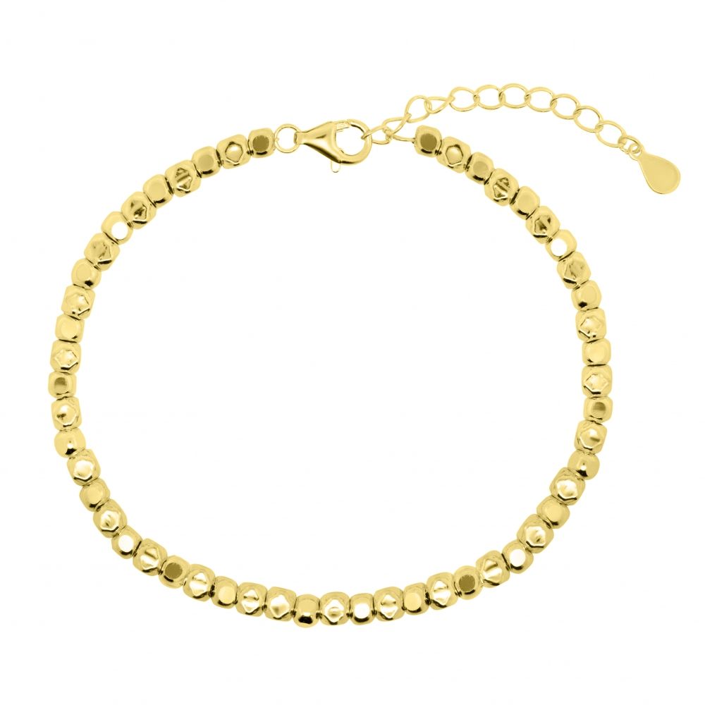 Chimiama Bracciale Argento Gold Elementi Argento
