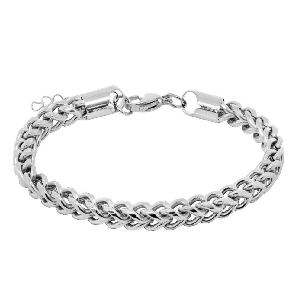 Chimiama Bracciale Catena Acciaio