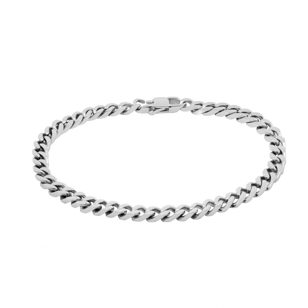 Chimiama Bracciale Catena Acciaio
