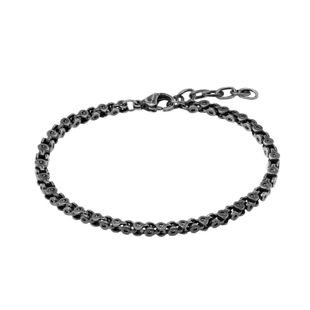 Chimiama Bracciale Acciaio Pvd Nero