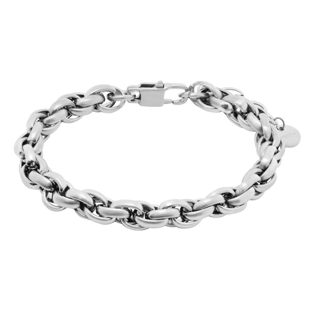 Chimiama Bracciale Catena Acciaio