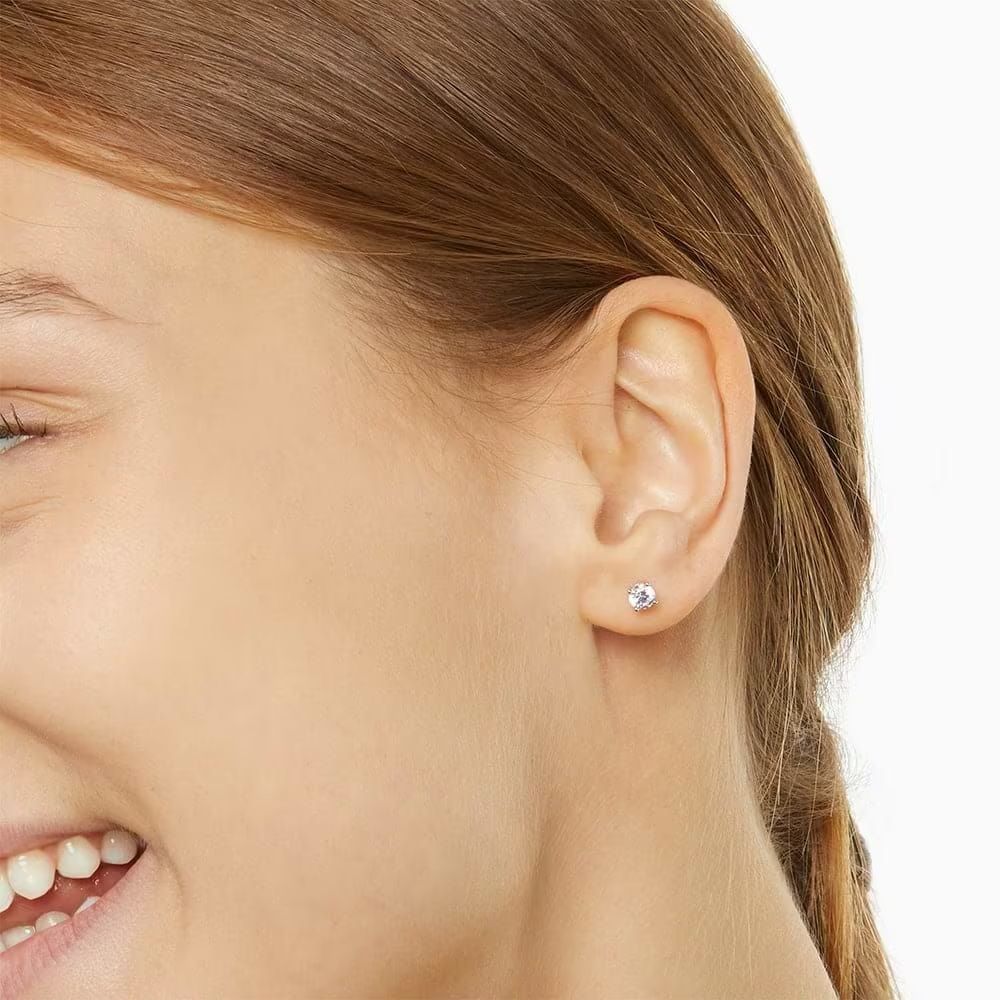 Stroili Orecchini Punto Luce Argento 4 mm