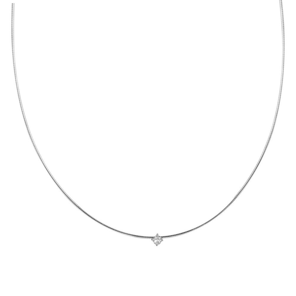 Chimiama Collana Argento Punto Luce 4 mm