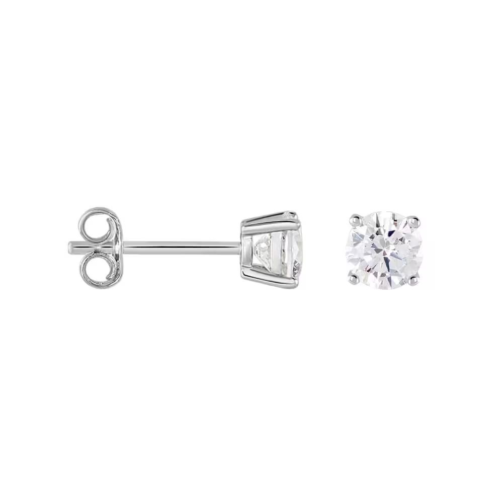 Stroili Orecchini Punto Luce Argento 5 mm