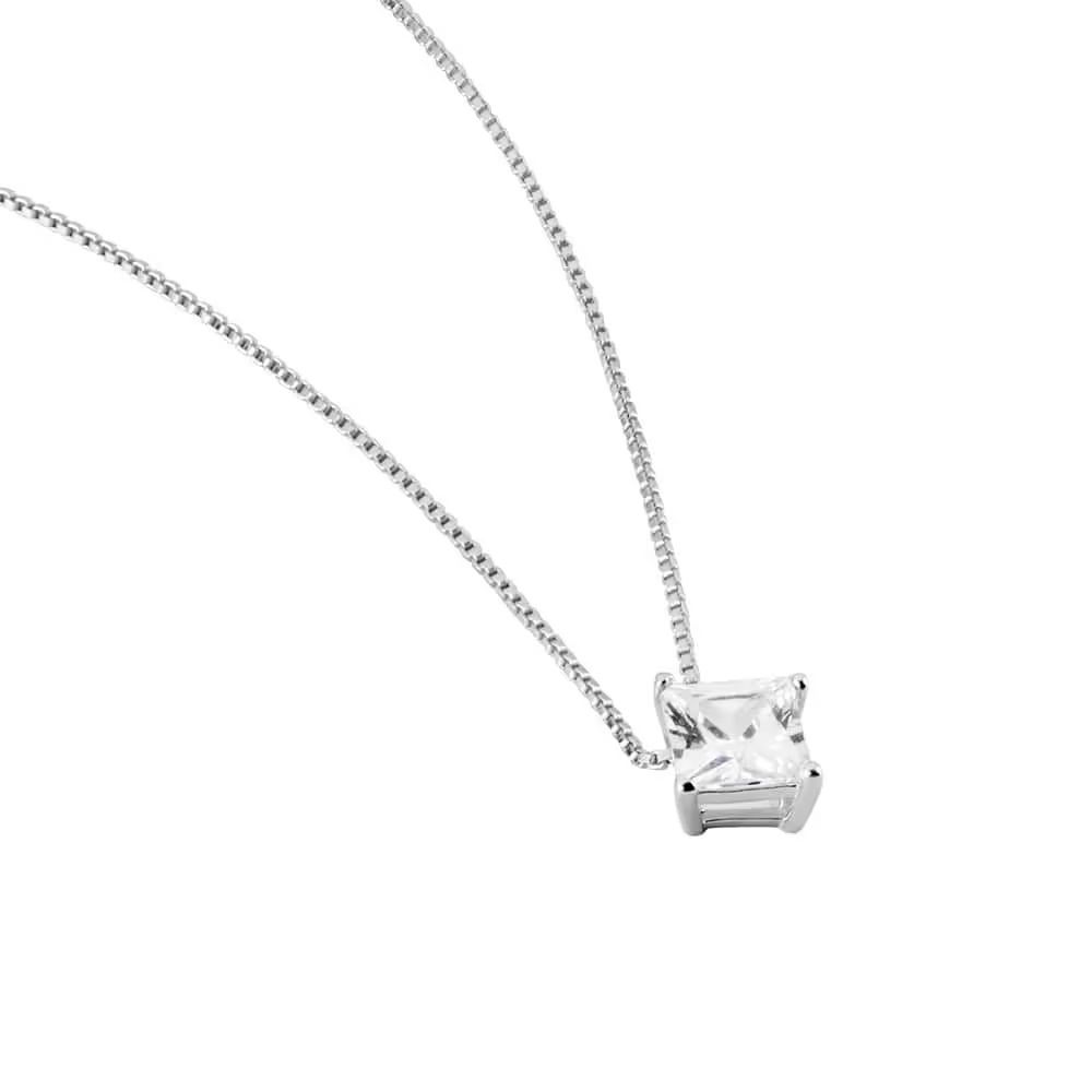 Stroili Girocollo Argento Rodiato Punto Luce 5 mm