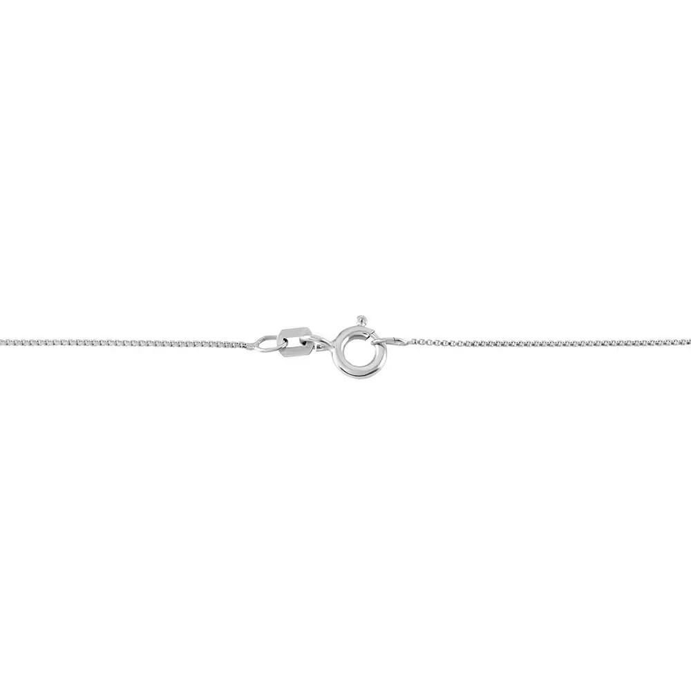 Stroili Girocollo Argento Rodiato Punto Luce 5 mm