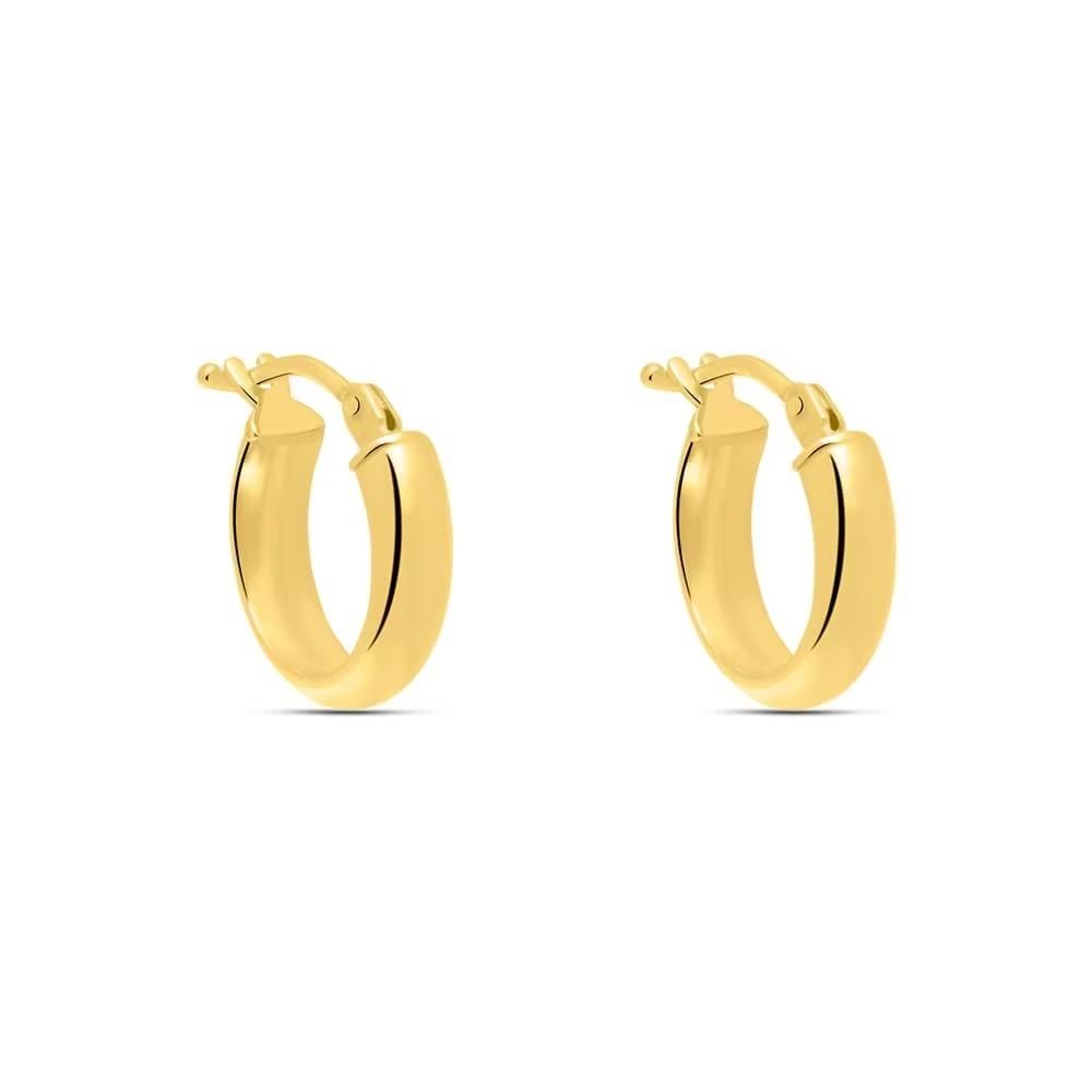 Stroili Orecchini Cerchio Oro Giallo 9K 8mm