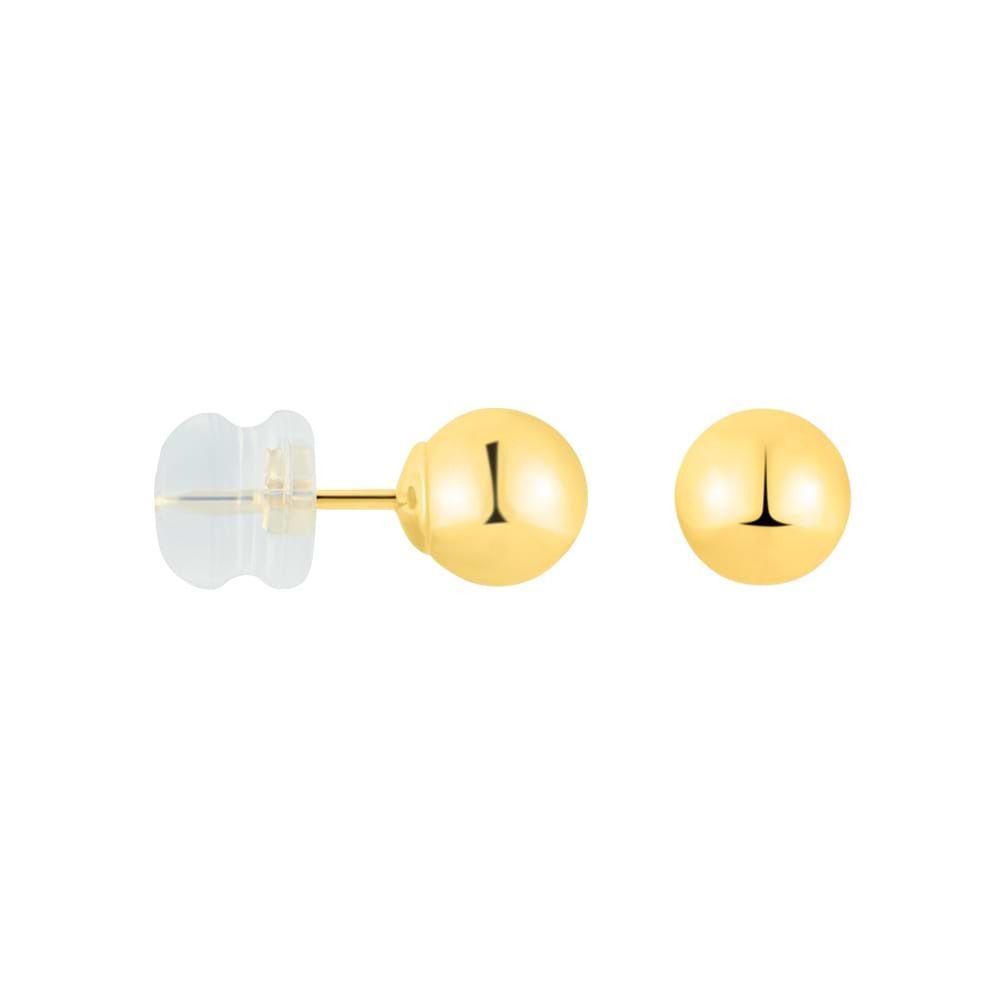 Stroili Orecchini Lobo Oro Giallo 9K Sfere 6 mm Bon Ton