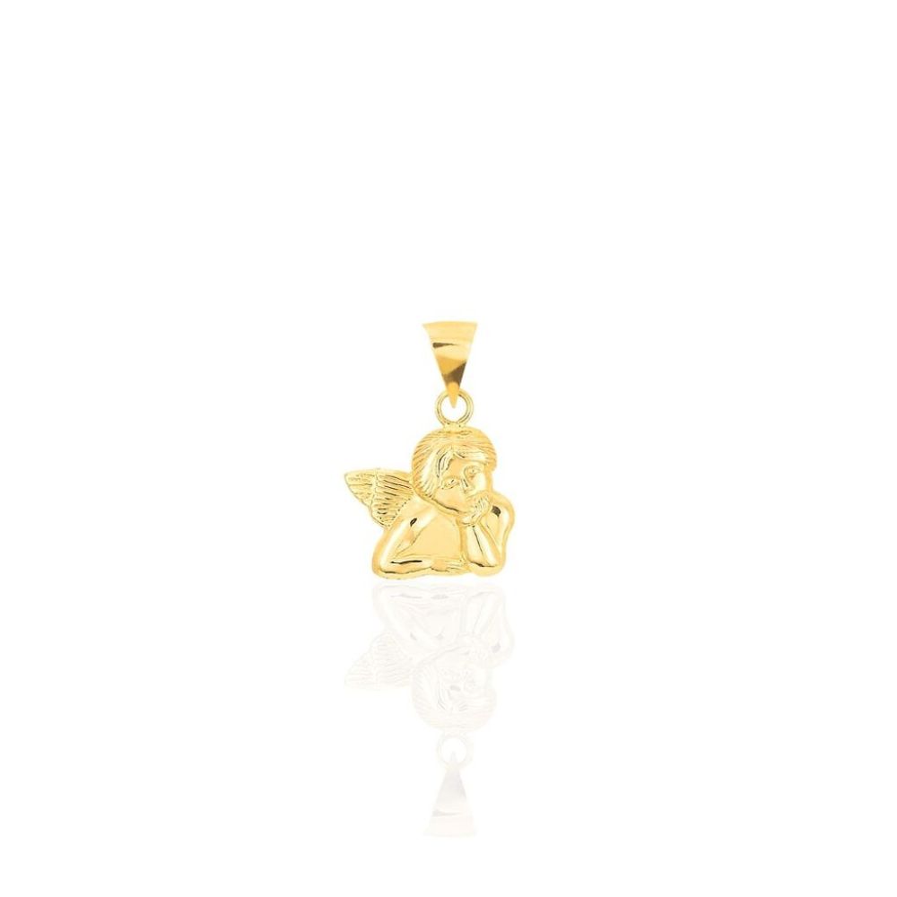 Stroili Pendente Angelo Oro Giallo 9k Holy