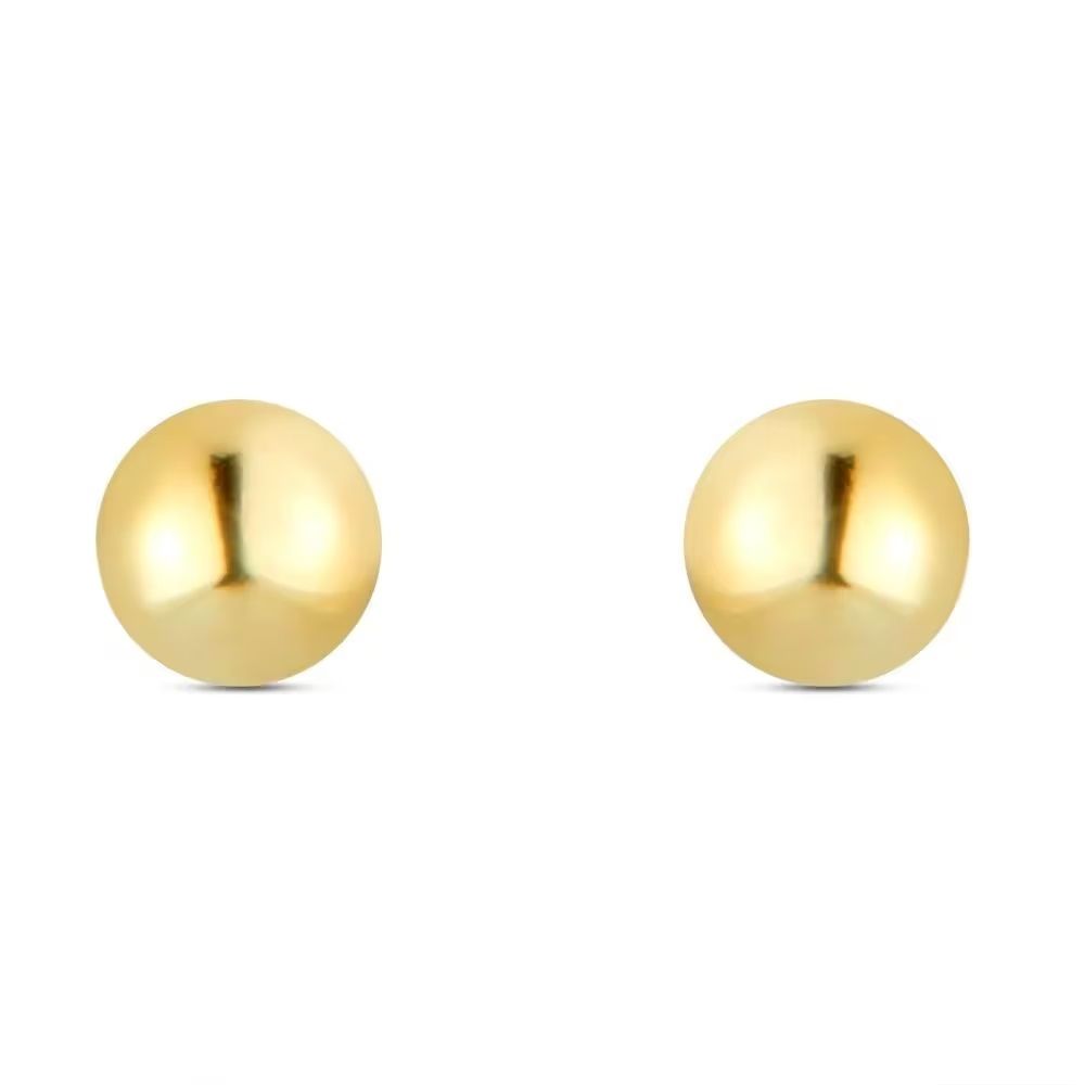 Stroili Orecchini Lobo Oro Giallo 9K Sfere 4 mm Bon Ton