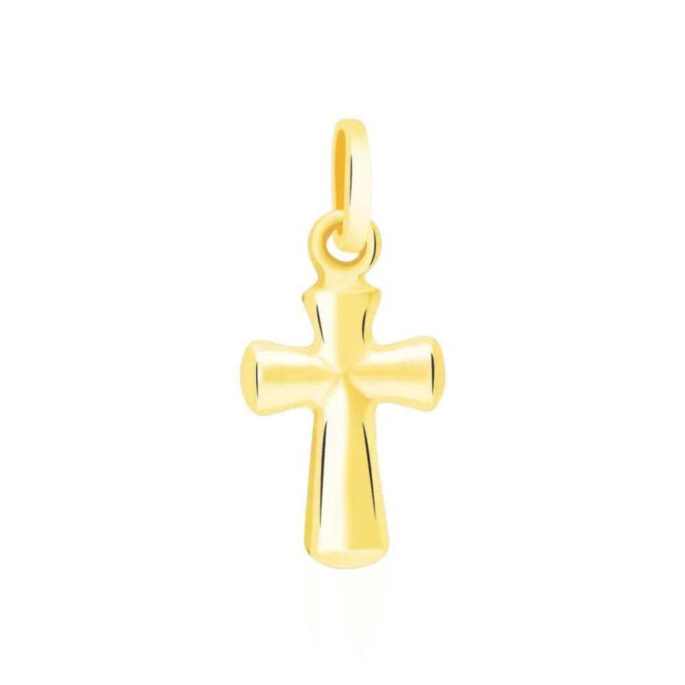 Stroili Pendente Croce Oro Giallo 9K Holy