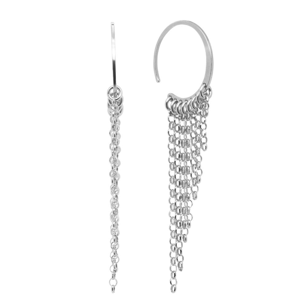 Chimiama Orecchini Argento con Cristalli