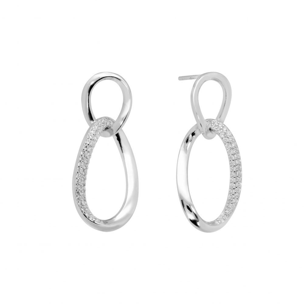 Chimiama Orecchini Argento con Zirconi