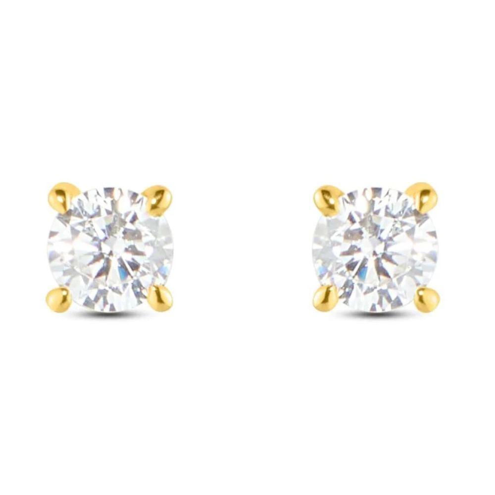 Stroili Orecchini Oro Giallo 9K Punto Luce Claire