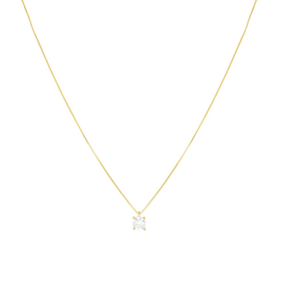 Stroili Collana Oro Giallo 9K Punto Luce Claire