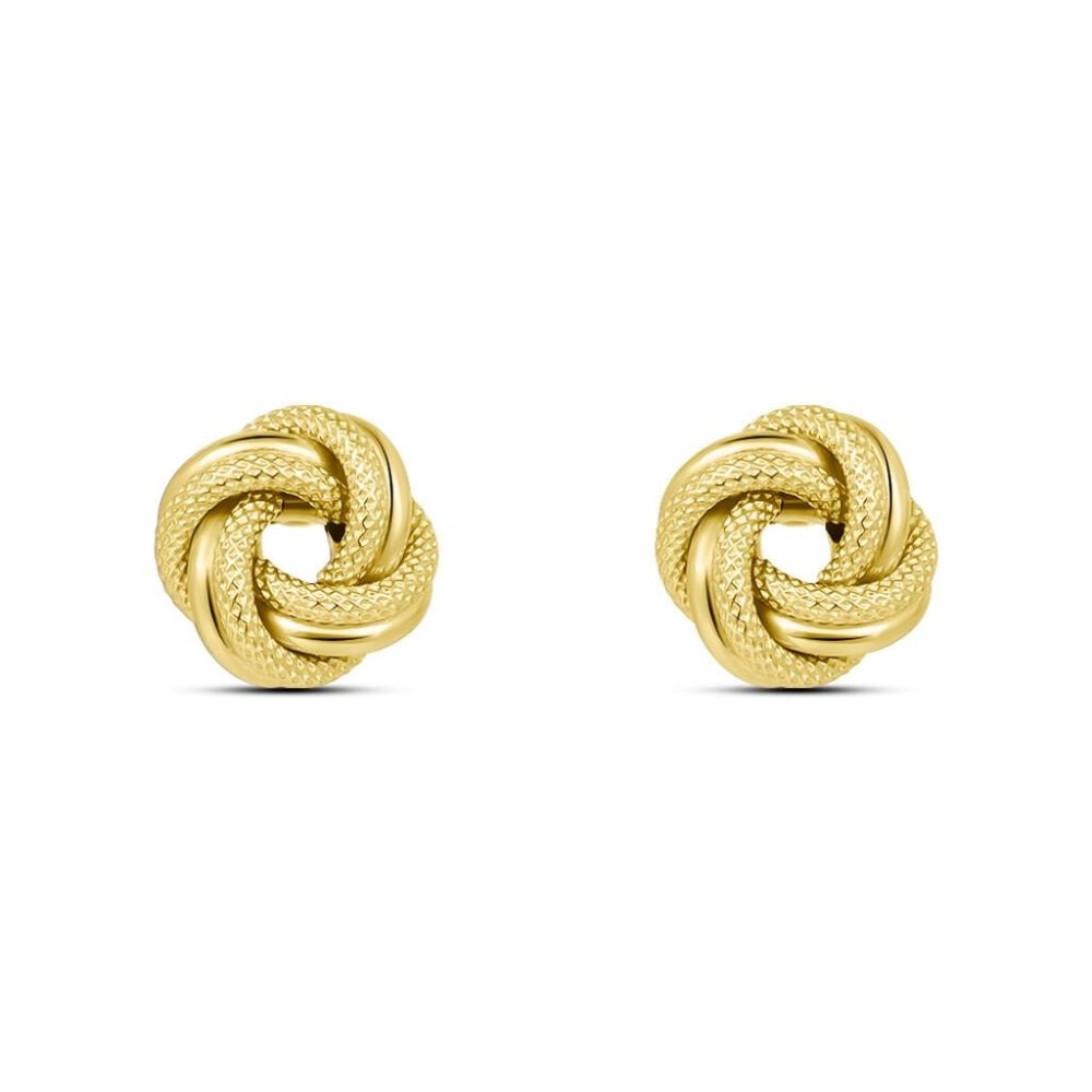 Stroili Orecchini Nodo Oro Giallo 9K Isabelle