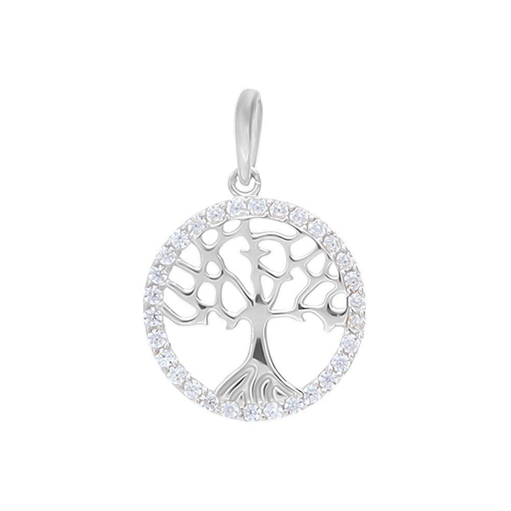 Stroili Charms Donna Oro Bianco 9kt e Zirconi Poeme