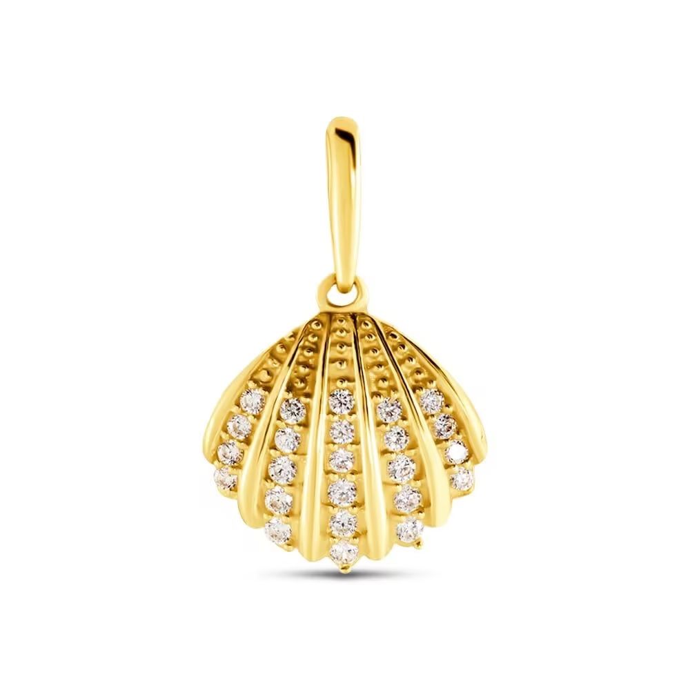 Stroili Ciondolo Conchiglia Oro Giallo 9K Poeme 