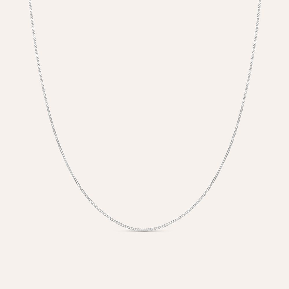 Stroili Collana Groumette Oro Bianco 9K Poeme