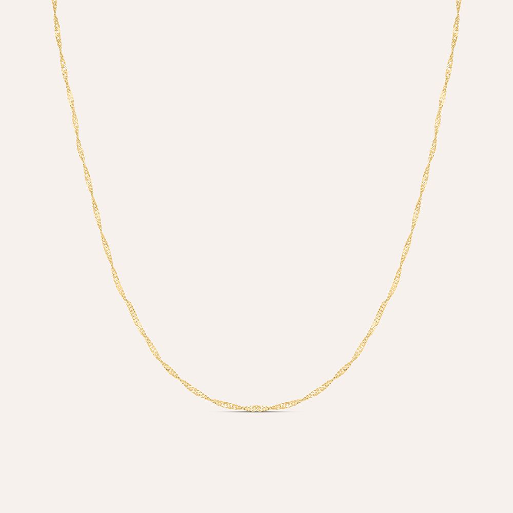 Stroili Collana Singapore Oro Bicolore 9K Poeme