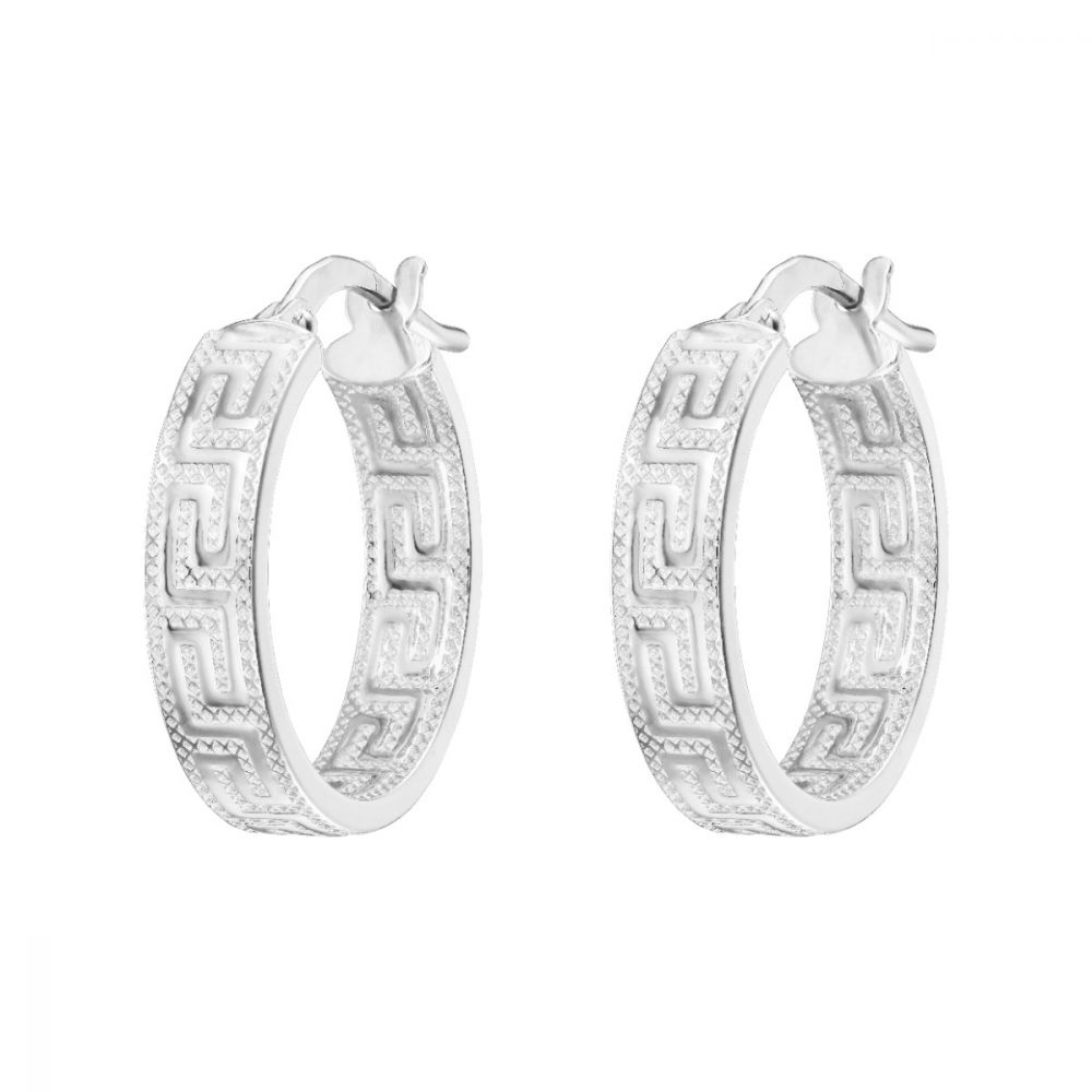 Stroili Cerchi Donna Oro Bianco 9K Toujours