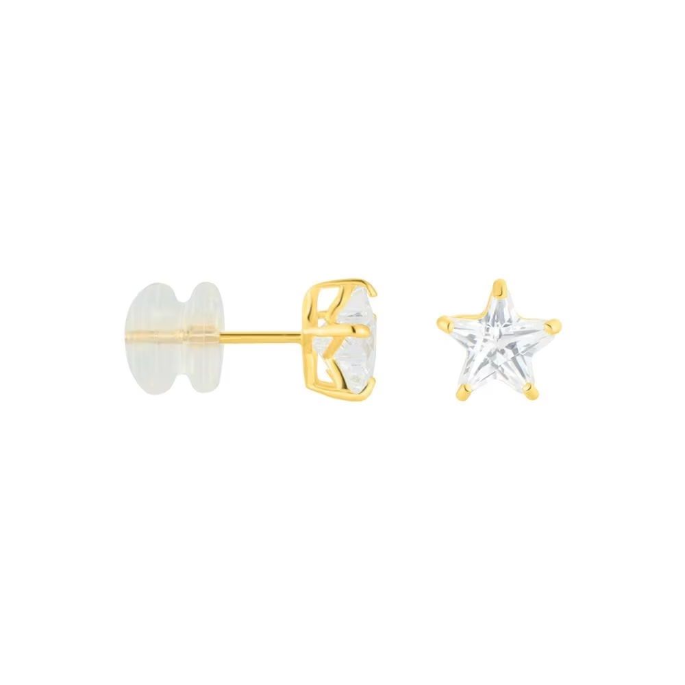 Stroili Orecchini Punto Luce Stella Oro Giallo 9K