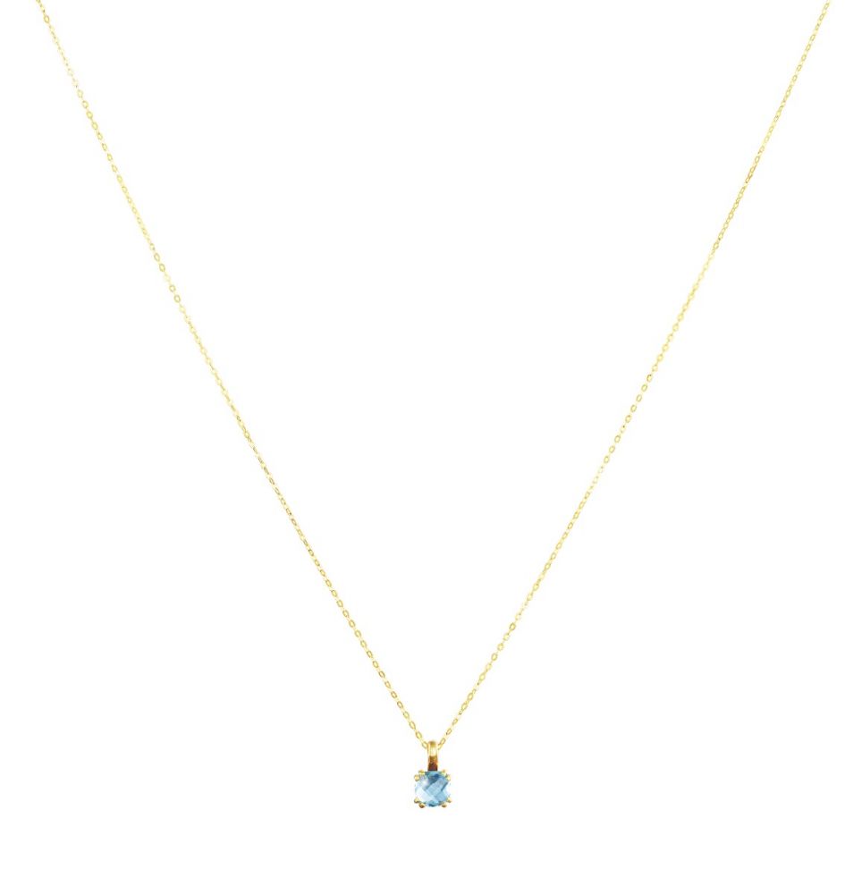 Stroili Collana Donna Oro Giallo 9K Topazio Amelie