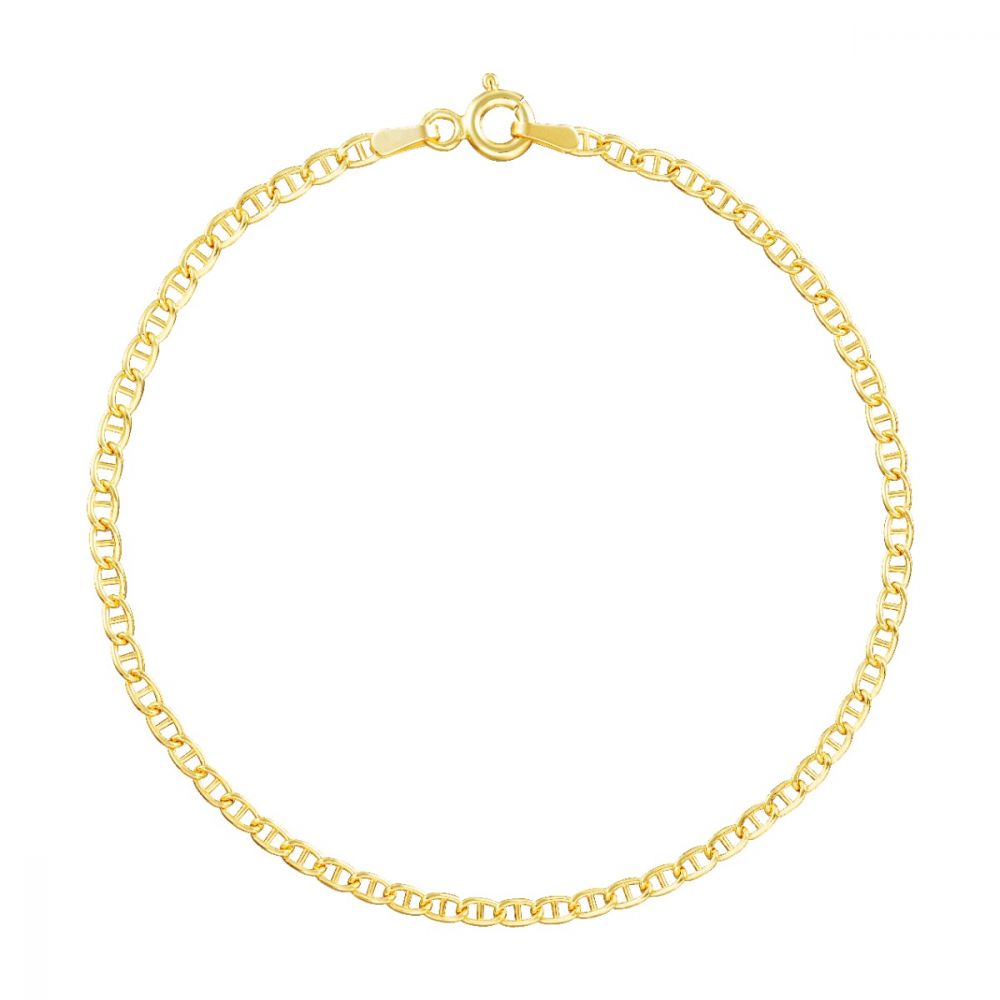 Stroili Bracciale Oro Giallo 9K Maglia Traversino Colette