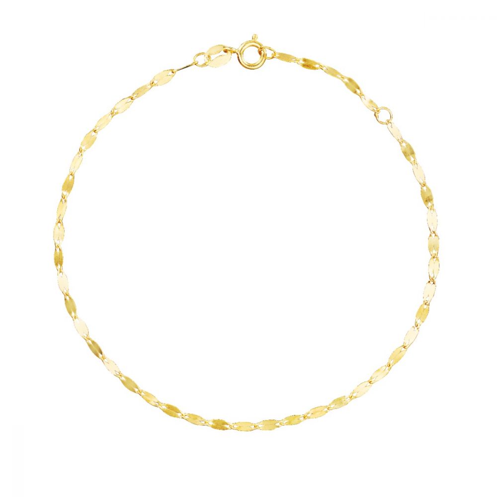 Stroili Bracciale Oro Giallo 9K Forzatina Battuta Beverly