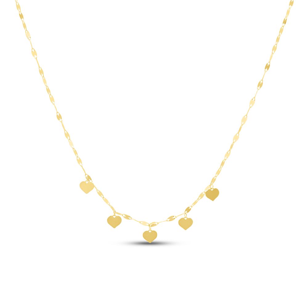 Stroili Collana Oro Giallo 9K 5 Cuori Beverly