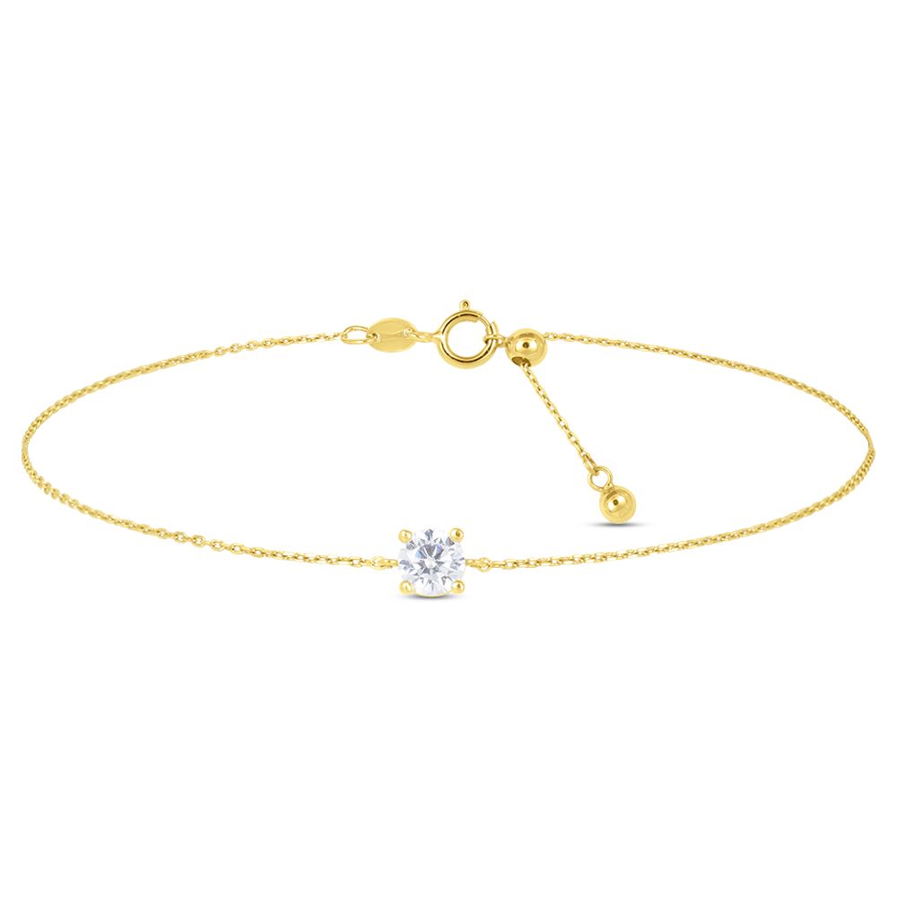 Stroili Bracciale Oro Giallo 9K Punto Luce Claire