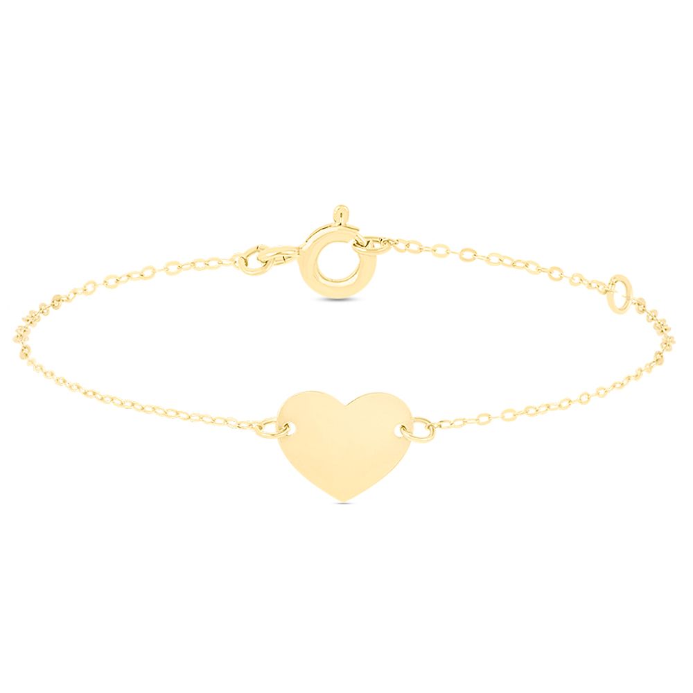 Stroili Bracciale Oro Giallo 9K Cuore Mon Petit