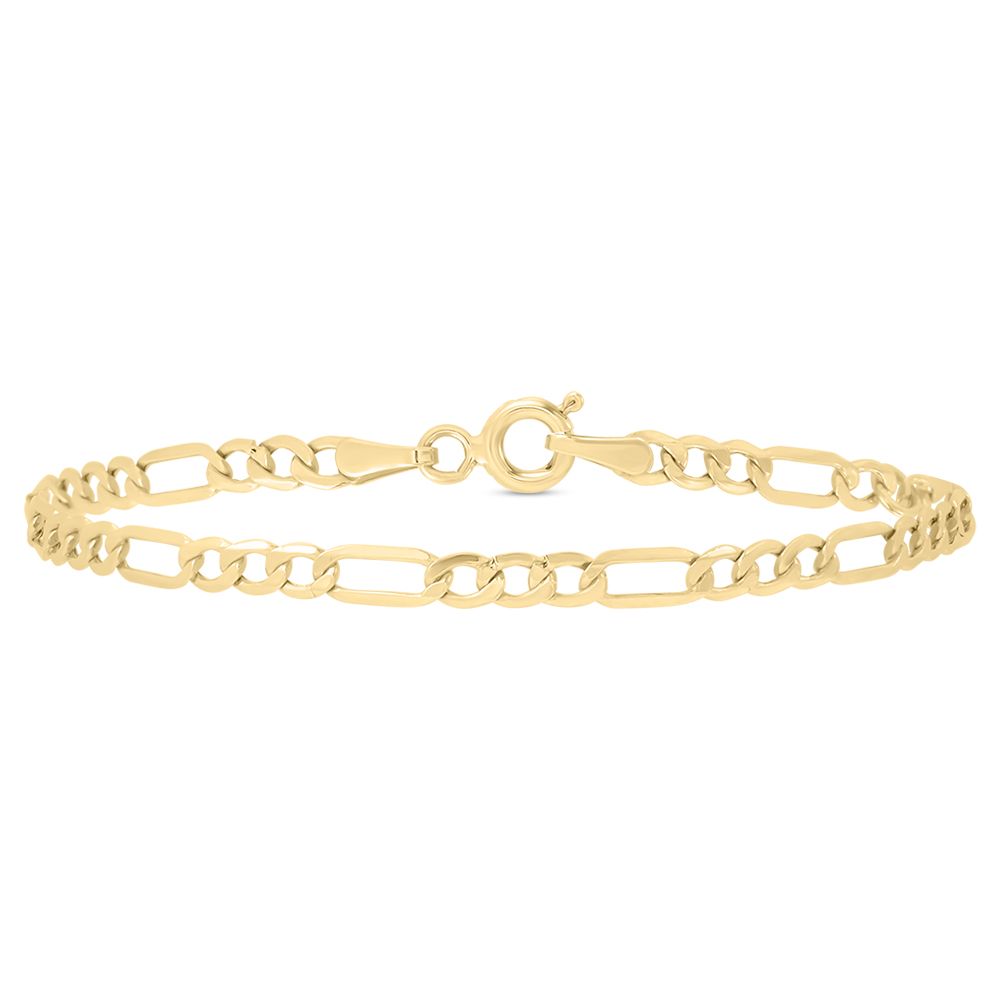 Stroili Bracciale Figaro Oro Giallo 9K Mon Petit