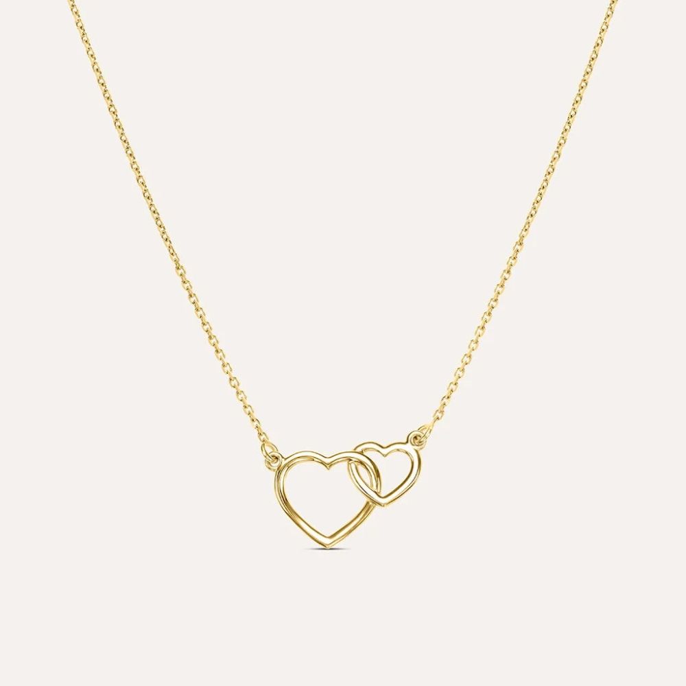 Stroili Collana Cuori Oro Giallo 9K Beverly