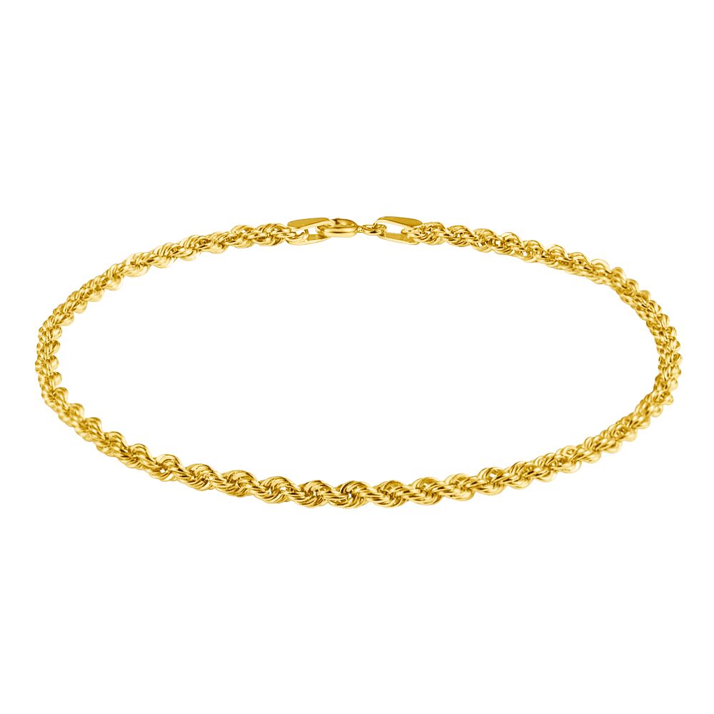 Stroili Bracciale Corda Oro Giallo 9K  L'Homme Or