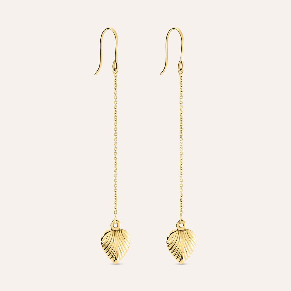 Stroili Orecchini oro Giallo 9K Cuore Beverly