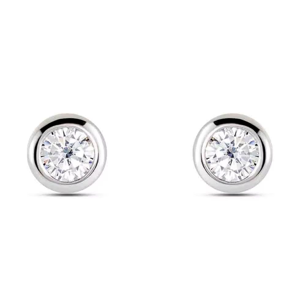 Stroili Orecchini Punto Luce Cipollina Argento 5 mm