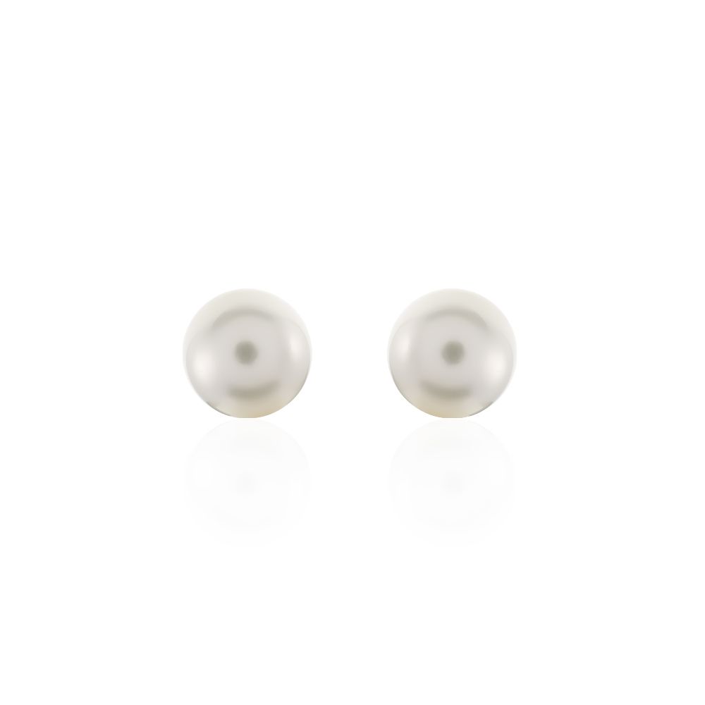 Stroili Orecchini Argento Perla 8 mm Silver Pearls