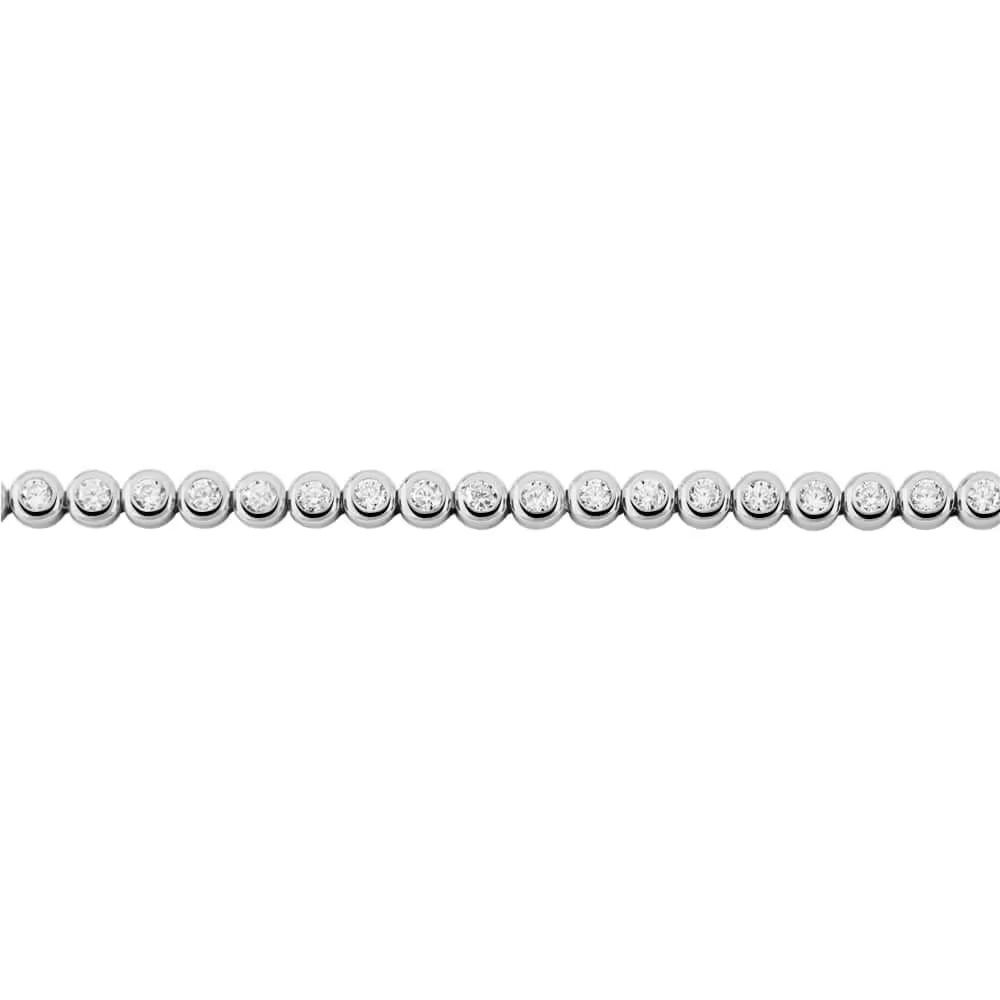 Stroili Tennis Argento Zirconi Bianchi 2 mm
