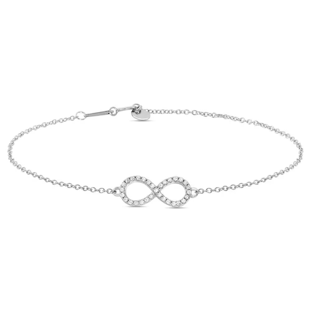 Stroili Bracciale Donna Argento Rodiato con Infinito