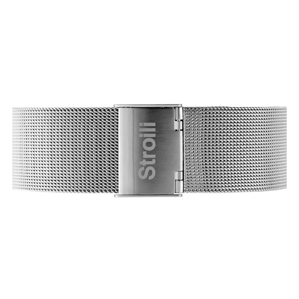 Stroili Orologio Acciaio Solo Tempo Uomo Quadrante Grigio