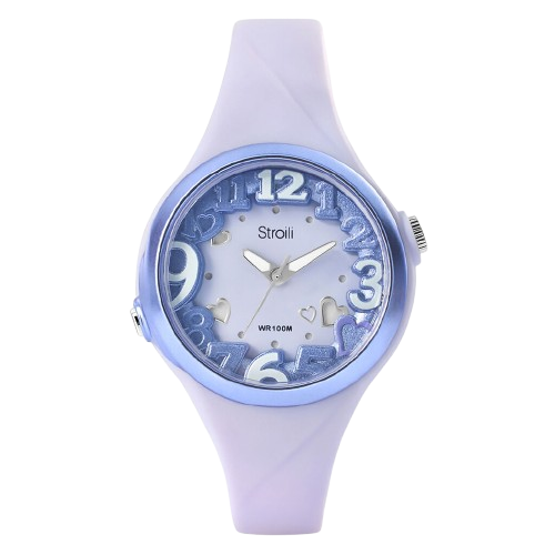Stroili Orologio Solo Tempo Gomma Viola Las Vegas