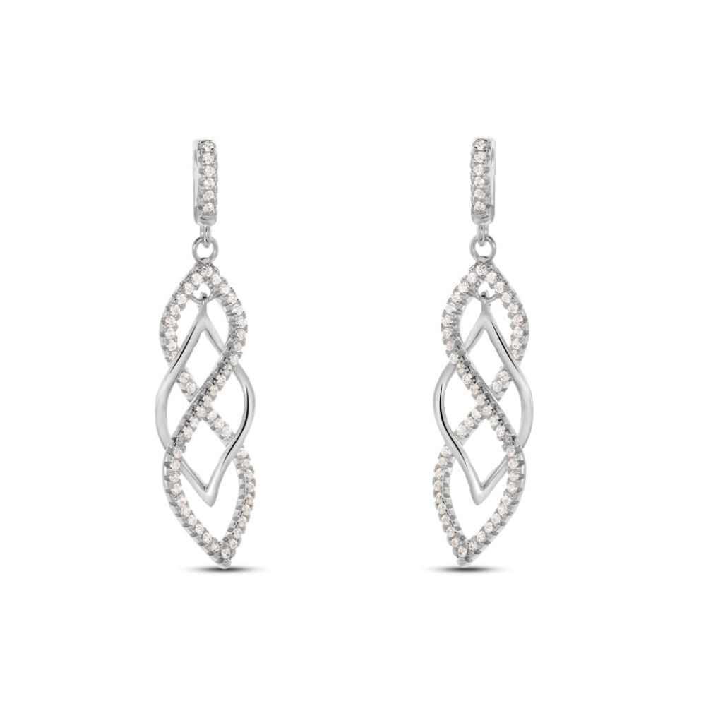 Stroili Orecchini Argento e Zirconi Silver Shine