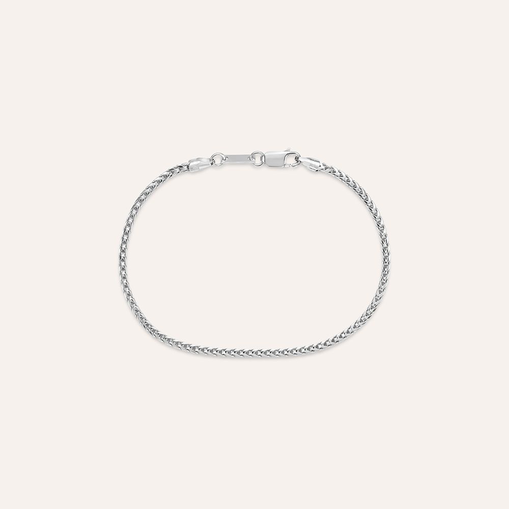 Stroili Bracciale Spiga Argento Rodiato